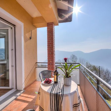 Ca' Gina Panoramica - Monte Bre - Happy Rentals Lugano Luaran gambar