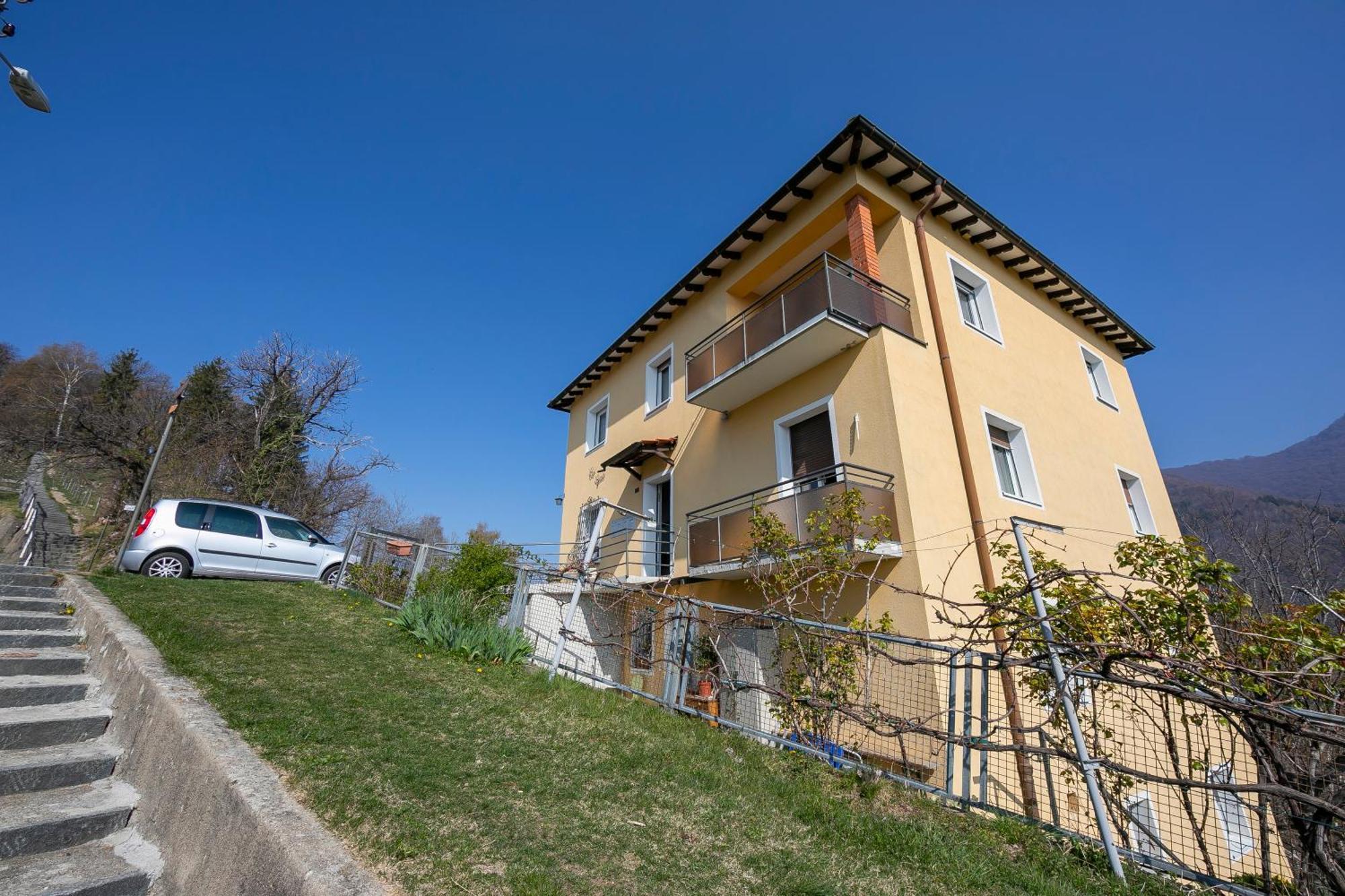 Ca' Gina Panoramica - Monte Bre - Happy Rentals Lugano Luaran gambar