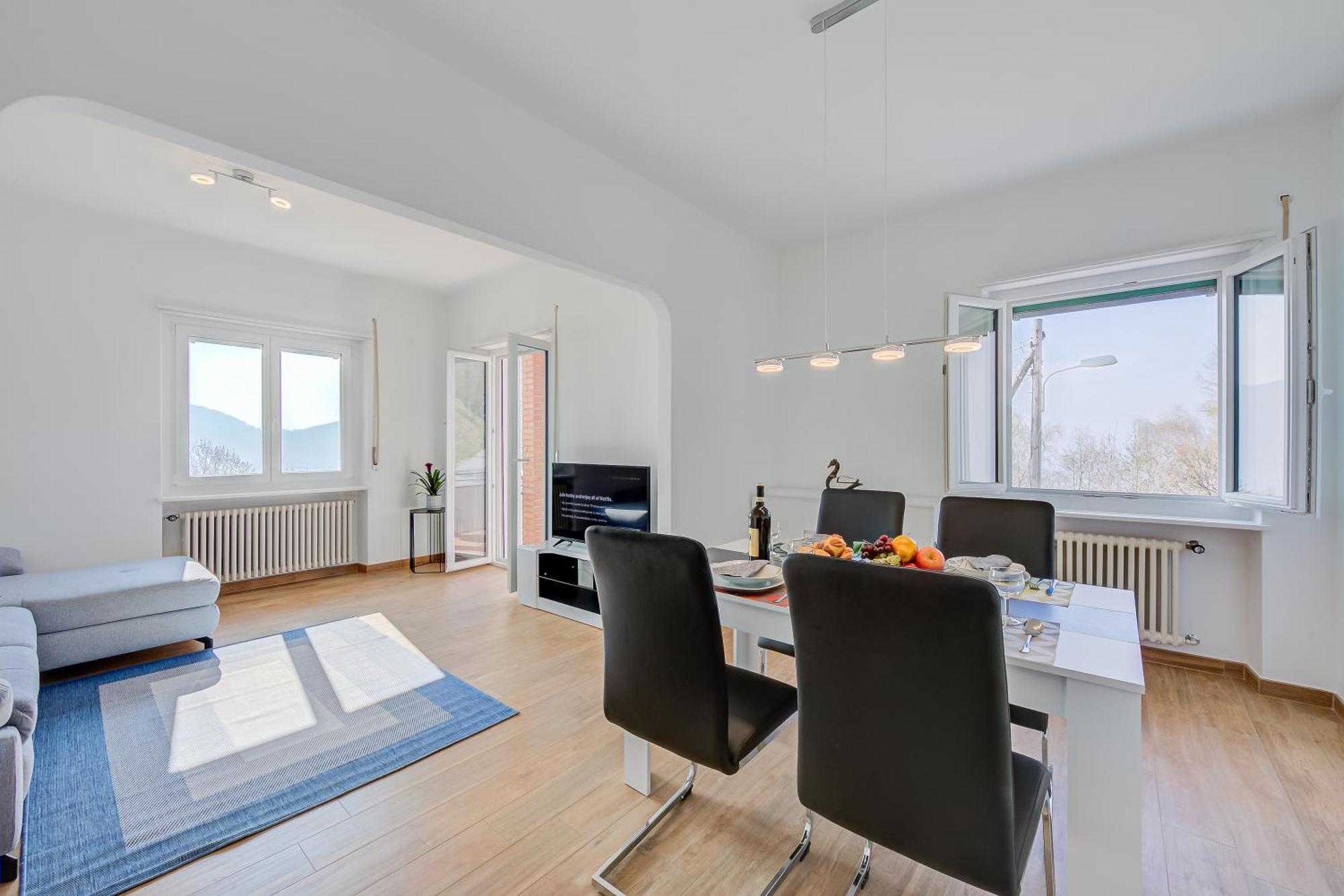 Ca' Gina Panoramica - Monte Bre - Happy Rentals Lugano Luaran gambar
