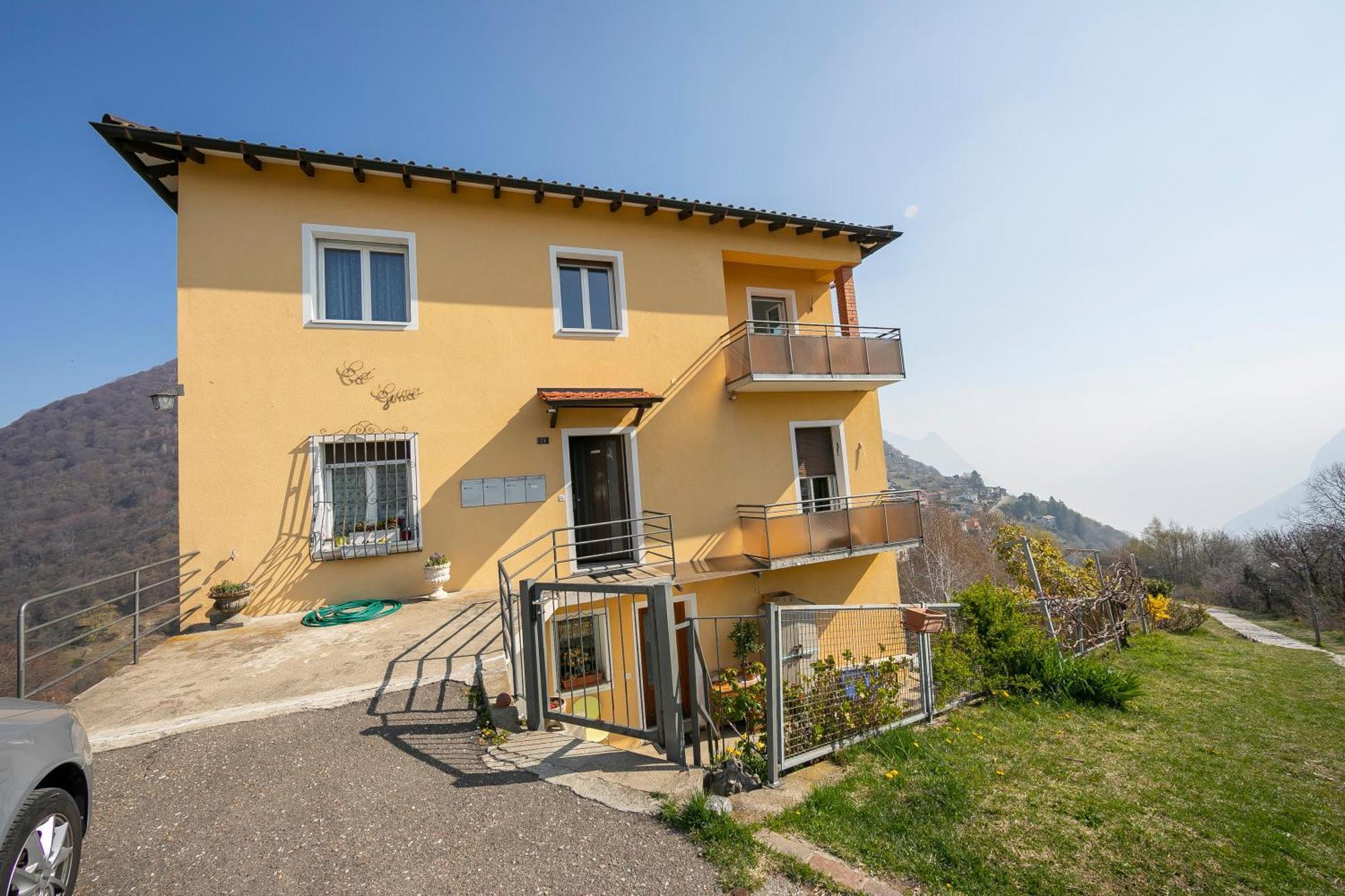 Ca' Gina Panoramica - Monte Bre - Happy Rentals Lugano Luaran gambar