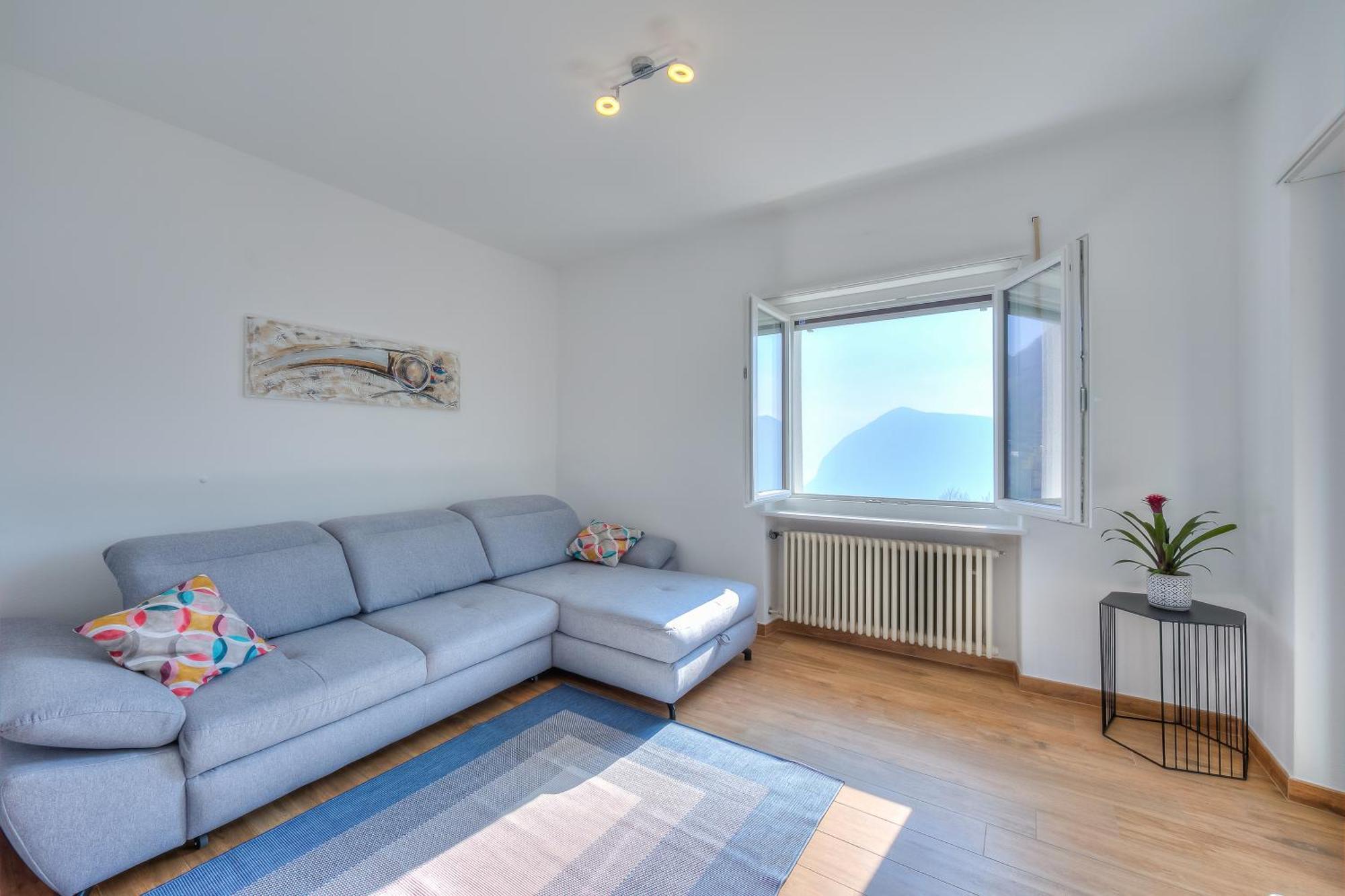 Ca' Gina Panoramica - Monte Bre - Happy Rentals Lugano Luaran gambar